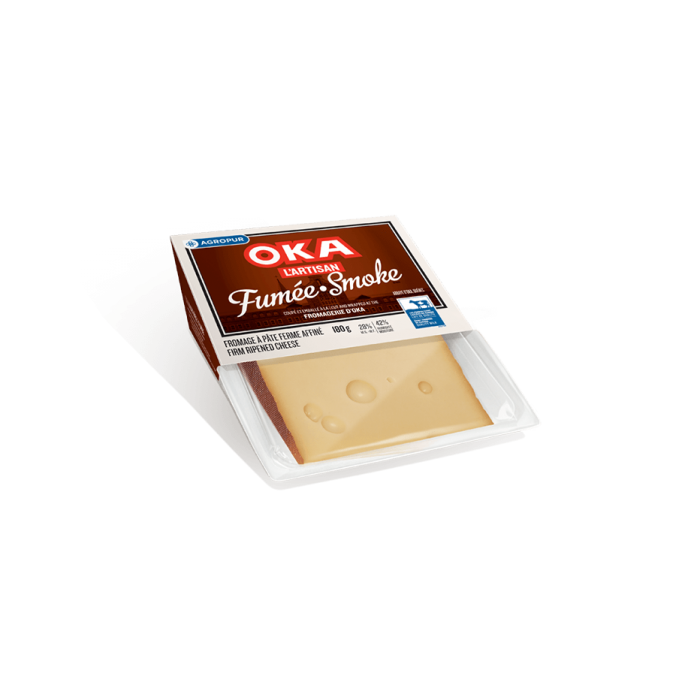 OKA L'Artisan Smoke 180 grams Wedge Packaging OKA L'Artisan Smoke 180 grams Wedge Packaging