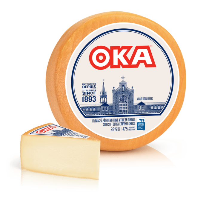 OKA Cheese Wedges Cut In Store OKA Cheese Wedges Cut In Store