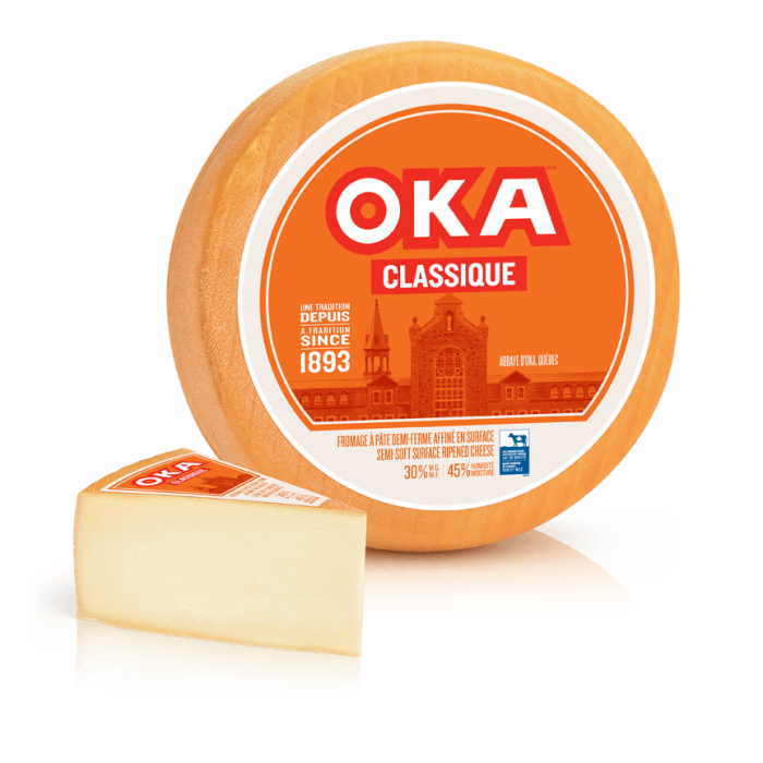 OKA Classique Cheese Wedges Cut In Store OKA Classique Cheese Wedges Cut In Store